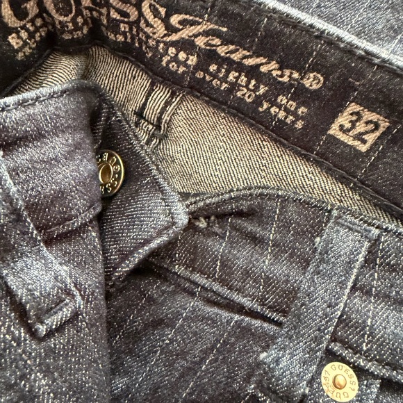 Guess Navy Pinstripe Denim Set - Picture 4 of 6